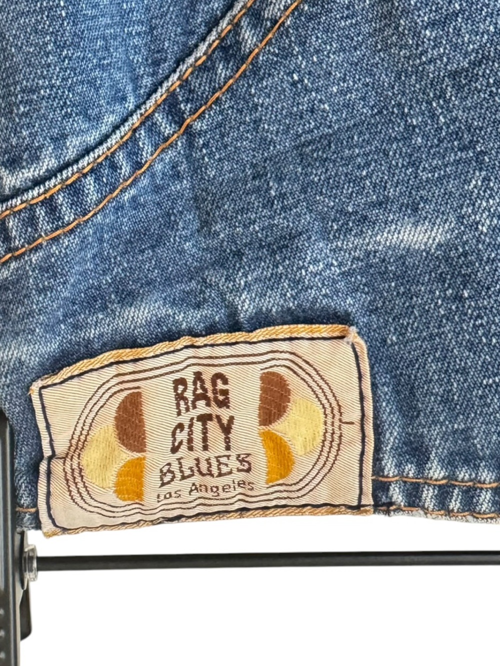 RARE Vintage Iconic Rag City Blue Jeans - Picture 6 of 10